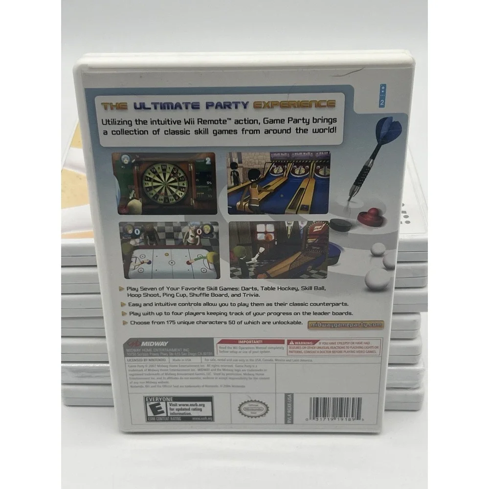 Game‎ Party (Nintendo Wii, 2007) Complete and Tested